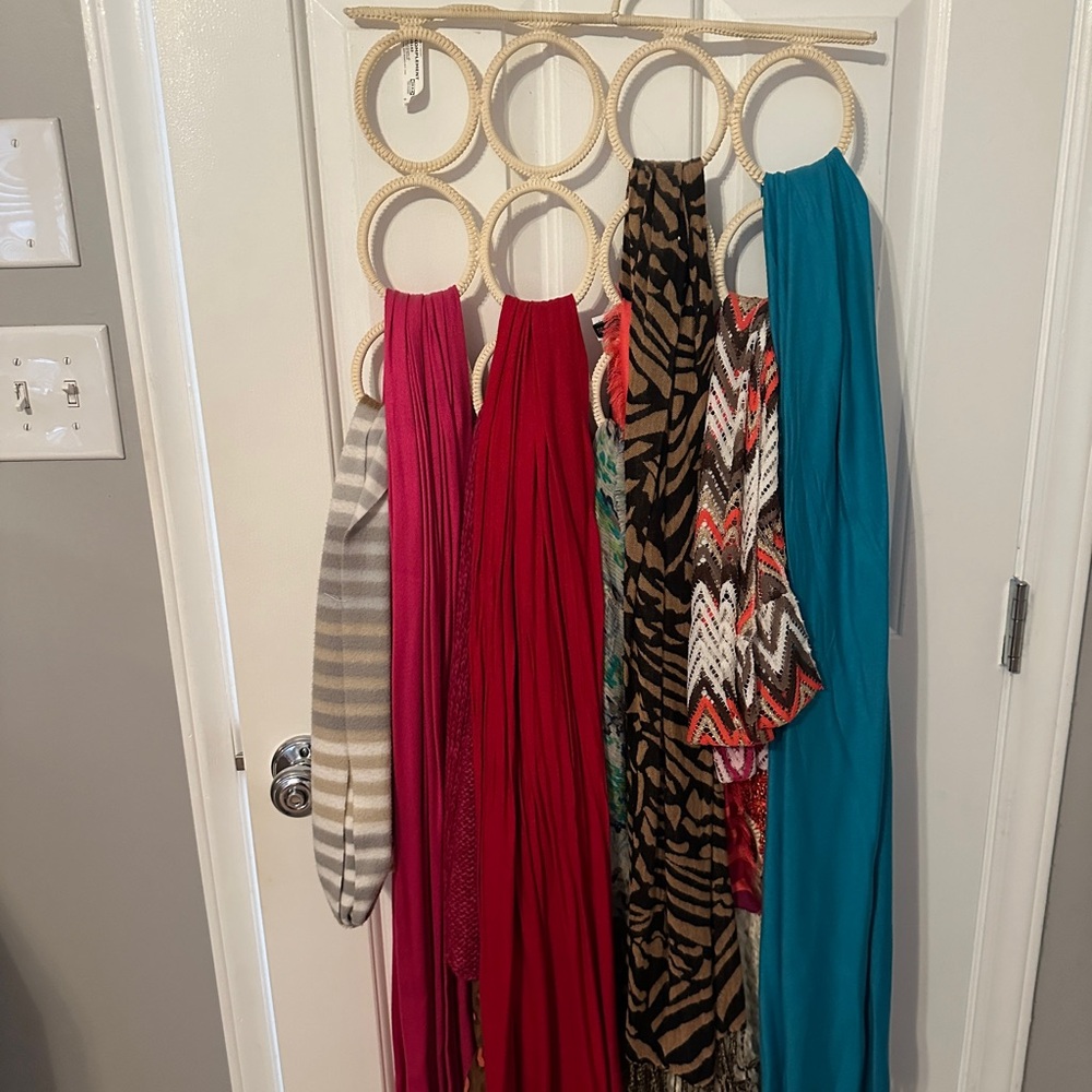 Colorful Patterned Scarves Collection - Picture 2 of 2